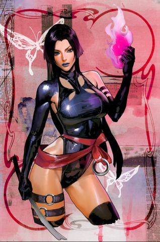 PSYLOCKE VIRGIN SOZOMAIKA ARTBOOK EXCLUSIVE
