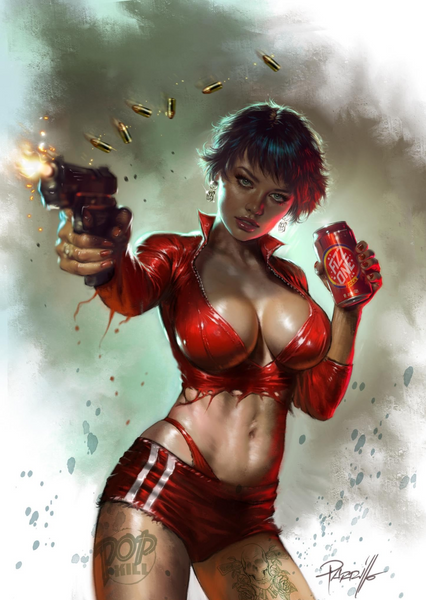 POP KILL #1 FOIL VIRGIN LUCIO PARRILLO SINGAPORE EXCLUSIVE