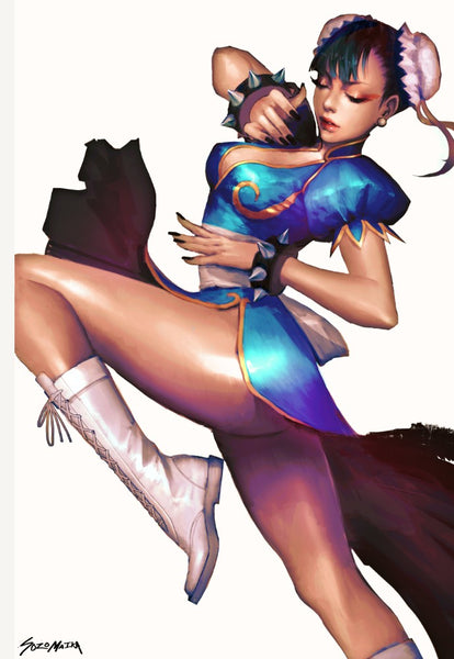 CHUN-LI FOIL VIRGIN SOZOMAIKA ARTBOOK EXCLUSIVE