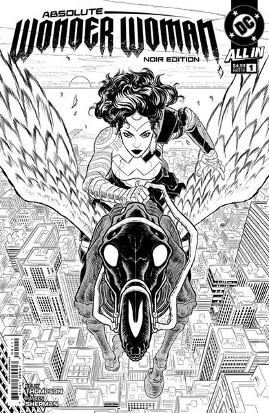 ABSOLUTE WONDER WOMAN NOIR EDITION #1 CVR A HAYDEN SHERMAN