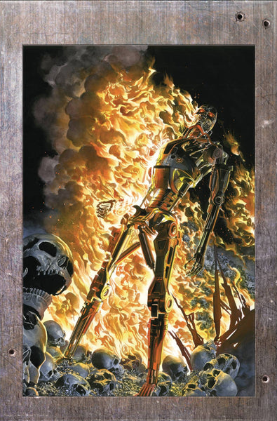 TERMINATOR #1 CVR S ALEX ROSS BURNING EARTH ICON VIRGIN