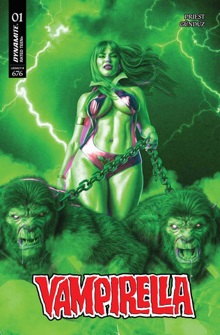 VAMPIRELLA (2025) #1 CVR ZI FOC INCV SPEARS EMERALD