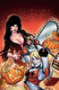 HARLEY QUINN X ELVIRA #1 CVR U INC CHAD HARDIN VIRGIN VAR