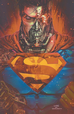 RETURN OF SUPERMAN 30TH ANNIVERSARY SPECIAL #1 (ONE SHOT) CVR B JOHN GIANG CYBORG SUPERMAN DIE-CUT VAR