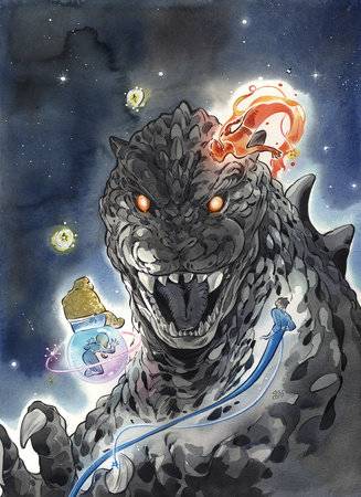 GODZILLA VS FANTASTIC FOUR #1 INCV MOMOKO VIRGIN VAR