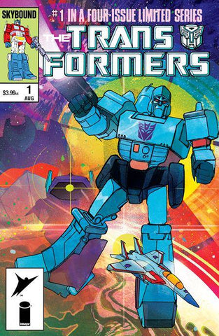 TRANSFORMERS #1 40TH ANNIVERSARY ED (ONE-SHOT) CVR B WARD