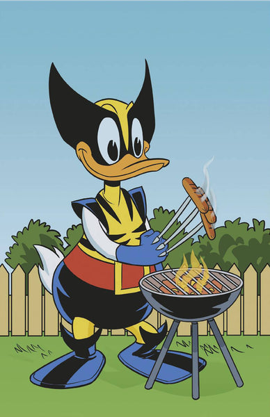 WHAT IF DONALD DUCK BECAME WOLVERINE #1 INCV VAR