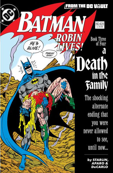 BATMAN #428 ROBIN LIVES (ONE SHOT) Second Printing Cvr B Jim Aparo Card Stock Var