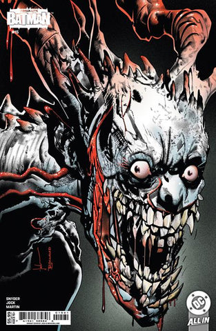 ABSOLUTE BATMAN #15 CVR D BRIAN BOLLAND JOCK CARD STOCK VAR