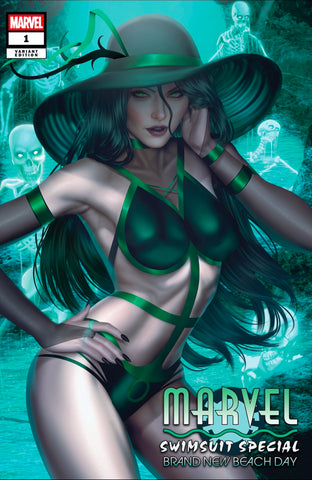 MARVEL SWIMSUIT SPECIAL: BRAND NEW BEACH DAY #1 ARIEL DIAZ EXCLUSIVE