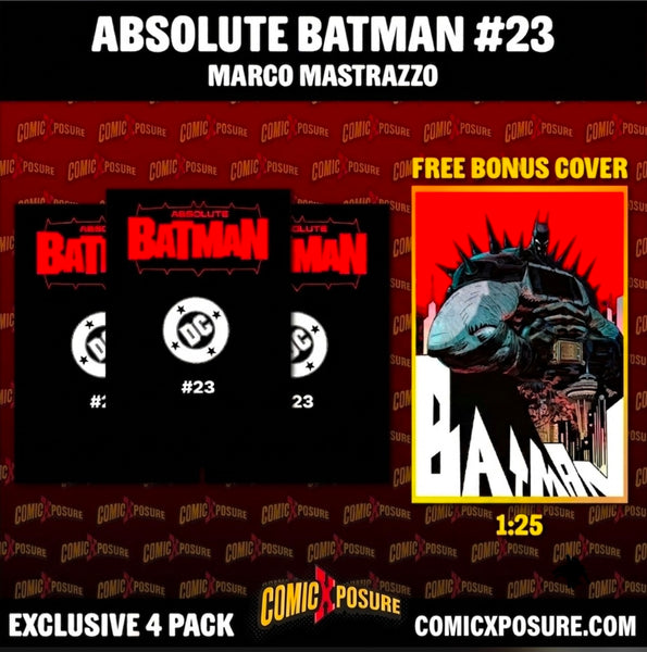 ABSOLUTE BATMAN #23 3 PACK MARCO MASTRAZZO EXCLUSIVE SET + BONUS