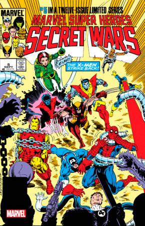 MSH SECRET WARS FOIL FACSIMILE EDITION #5