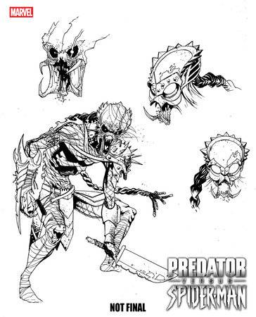 PREDATOR VS SPIDER-MAN #1 (OF 4) INCV DESIGN VAR