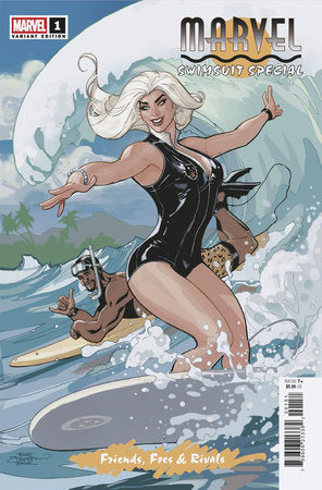 MARVEL SWIMSUIT SPECIAL FRIENDS FOES & RIVALS #1 TERRY DODSON VARIANT