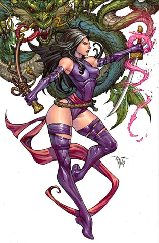 PAOLO PANTALENA ART BOOK NYCC PSYLOCKE EXCLUSIVE
