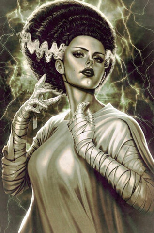 UNIVERSAL MONSTERS THE BRIDE OF FRANKENSTEIN LIVES #1 ARIEL DIAZ EXCLUSIVE