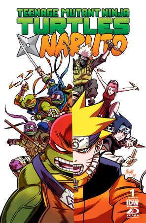 TEENAGE MUTANT NINJA TURTLES X NARUTO #1 SMITH