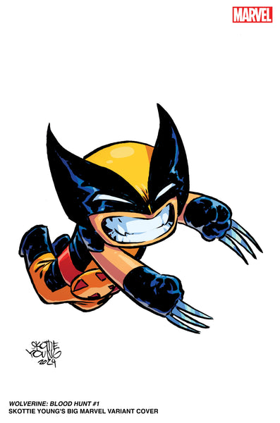 WOLVERINE BLOOD HUNT #1 SKOTTIE YOUNG BIG MARVEL VAR