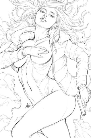 GUN HONEY DOUBLES DOWN #1 (OF 4) CVR L ARTGERM INKS VIRGIN VAR (MR)