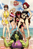 MARVEL SWIMSUIT SPECIAL: BRAND NEW BEACH DAY #1 JOHN ROMITA JR. VARIANT