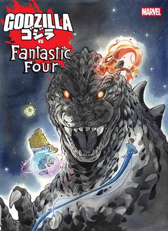 GODZILLA VS FANTASTIC FOUR #1 PEACH MOMOKO VAR