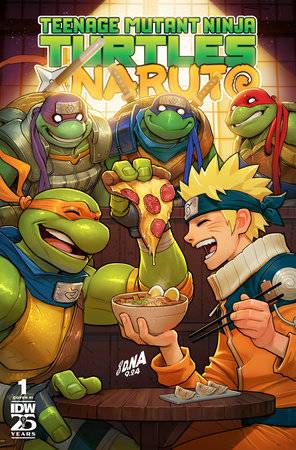 TEENAGE MUTANT NINJA TURTLES X NARUTO #1 INCV DAVID NAKAYAMA