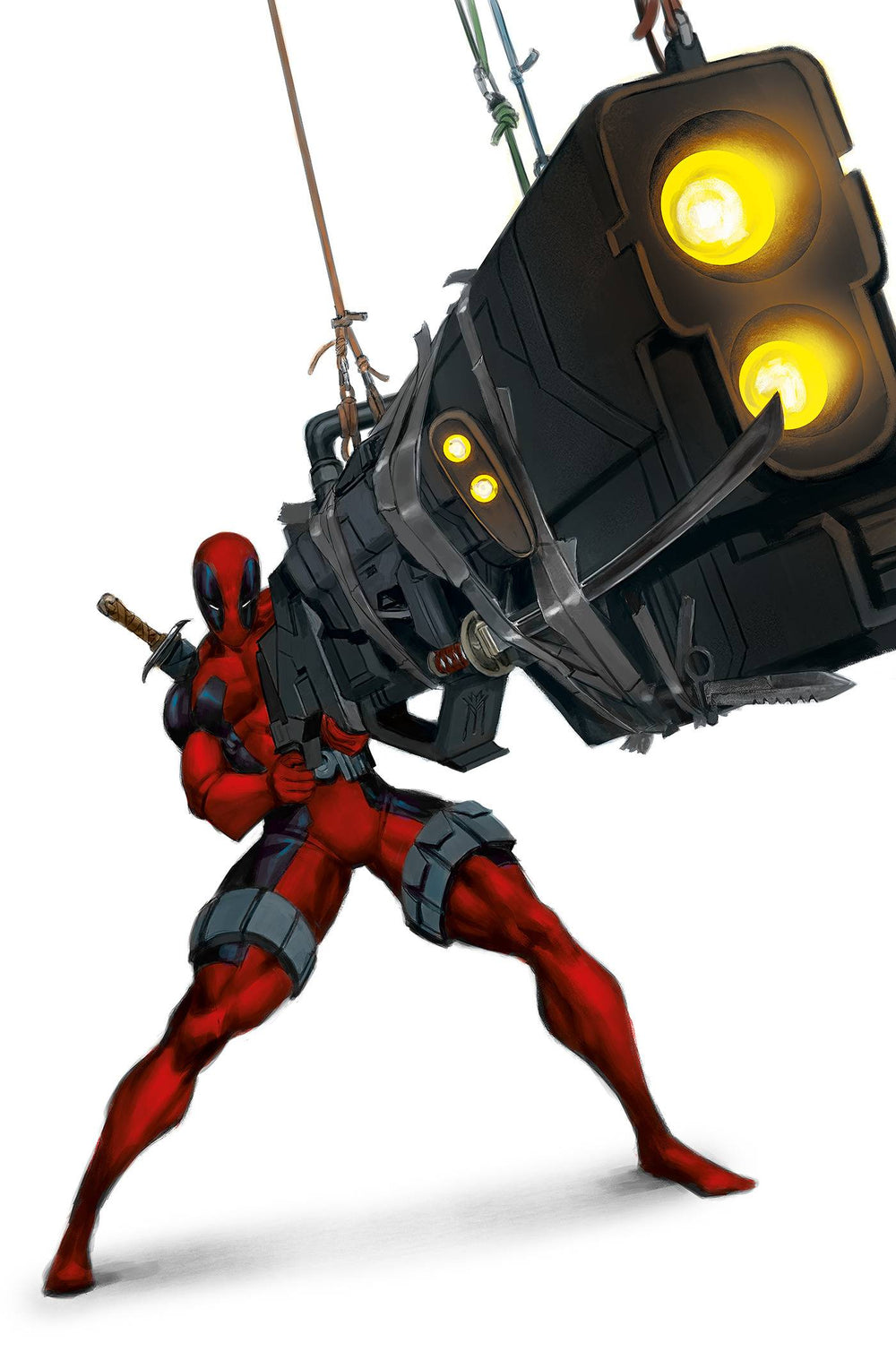 Deadpool #1 Incv Miguel Mercado Deadpool Virgin Variant virgin cover by Miguel Mercado