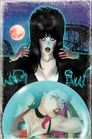 HARLEY QUINN X ELVIRA #1 CVR N INC BEN CALDWELL VIRGIN VAR