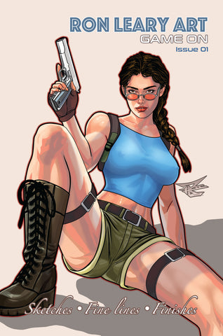 RON LEARY GAME ON ART BOOK NYCC EXCLUSIVE