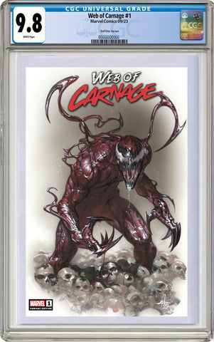WEB OF CARNAGE #1 DELL OTTO CGC TRADE EXCLUSIVE