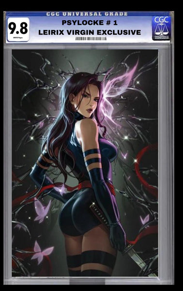 PSYLOCKE #1 CGC 9.8 LEIRIX VIRGIN EXCLUSIVE