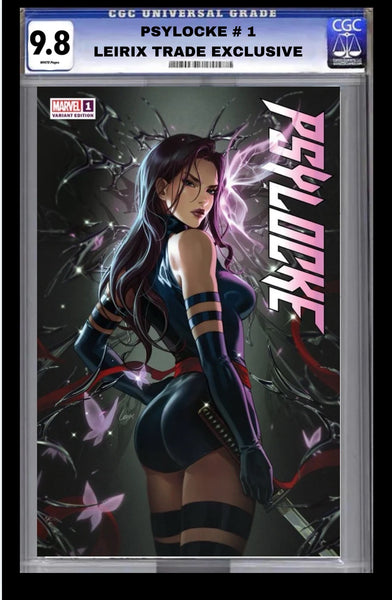 PSYLOCKE #1 CGC 9.8 LEIRIX EXCLUSIVE