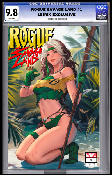 ROGUE THE SAVAGE LAND #1 CGC 9.8 LEIRIX MEGACON EXCLUSIVE