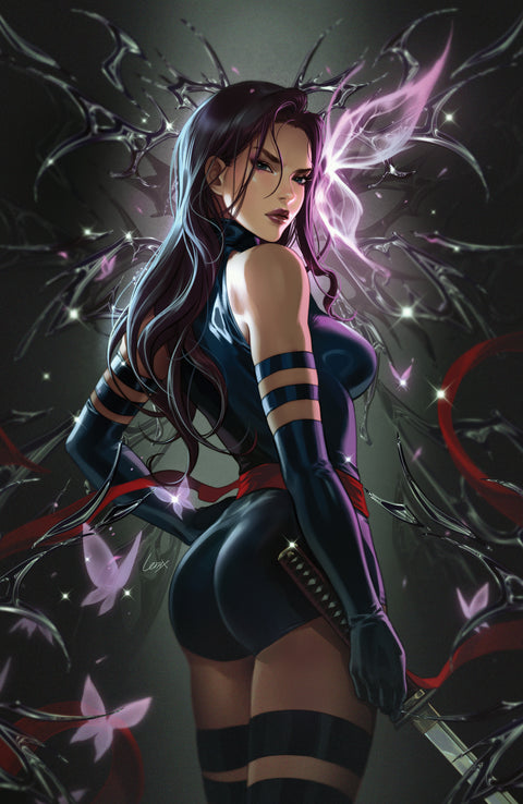 Psylocke #1 Lesley “Leirix” Li Virgin Exclusive cover