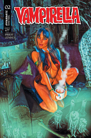 VAMPIRELLA (2025) #2 CVR ZD INCV MARK SPEARS BLUE