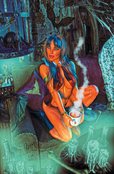 VAMPIRELLA (2025) #2 CVR ZF INCV MARK SPEARS BLUE VIRGIN
