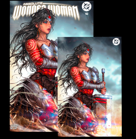 ABSOLUTE WONDER WOMAN #10 KYUYONG EOM 2 PACK EXCLUSIVE SET