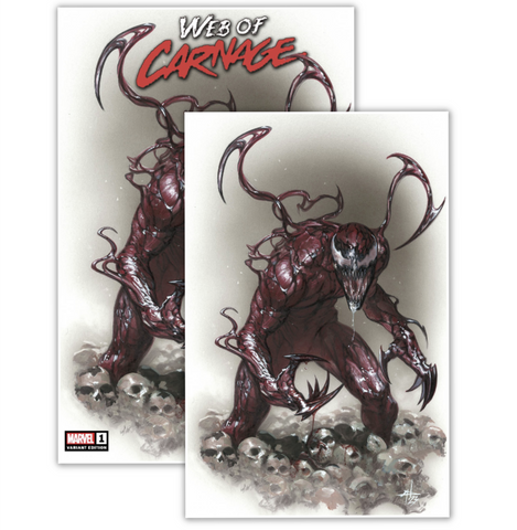 WEB OF CARNAGE #1 DELL OTTO 2 PACK EXCLUSIVE