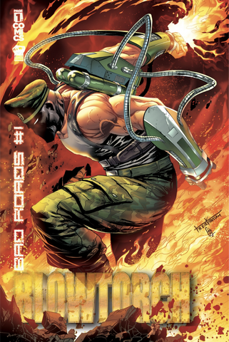 BLOWTORCH BAD ROADS #1 TYLER KIRKHAM NYCC EXCLUSIVE