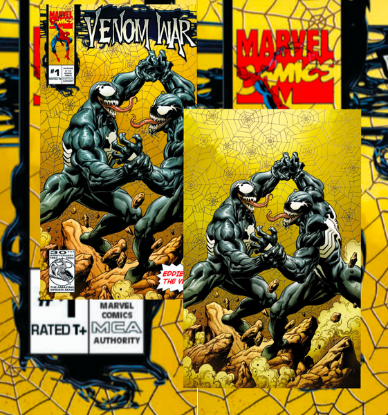 VENOM WAR #1 MARK BAGLEY 2 PACK EXCLUSIVE