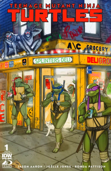 TEENAGE MUTANT NINJA TURTLES #1 NATWA NYCC EXCLUSIVE