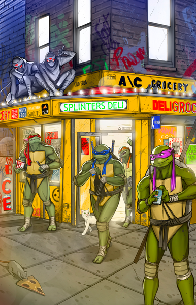 TEENAGE MUTANT NINJA TURTLES #1 NATWA VIRGIN NYCC EXCLUSIVE