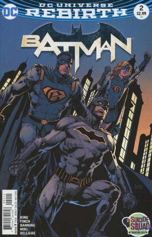 BATMAN VOL 3 #2 COVER A DAVID FINCH 1st PRINT