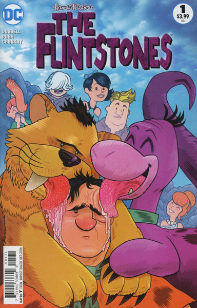 FLINTSTONES #1 COVER E DAN HIPP CAVE PETS VARIANT
