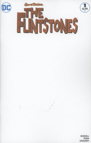 FLINTSTONES #1 COVER G BLANK FOR SKETCH VARIANT