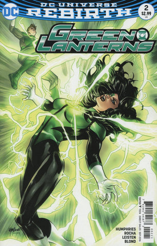 GREEN LANTERNS #2 COVER B EMANUELA LUPPACCHINO VARIANT