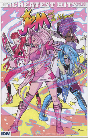 JEM & HOLOGRAMS #1 IDW GREATEST HITS ED