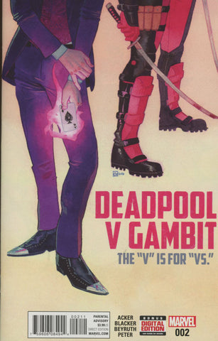 DEADPOOL V GAMBIT #2 COVER A 1st PRINT