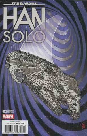 STAR WARS HAN SOLO #2 (OF 5) MILLENIUM FALCON VAR