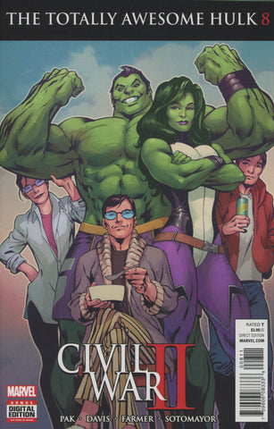 TOTALLY AWESOME HULK #8 COVER A 1st PRINT